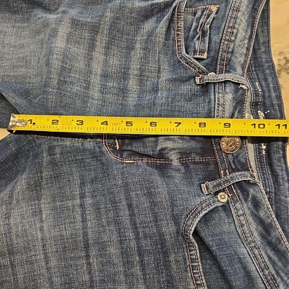 Seven7 Women's 8 Jeans Stretch Skinny Ankle Pink Stitching Seven 7 - Picture 11 of 12